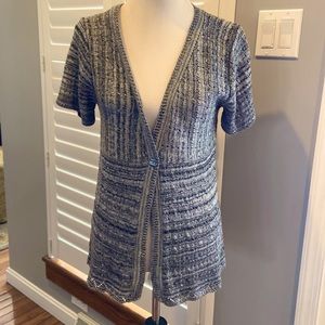 Chico sz0 ladies short sleeve cardigan